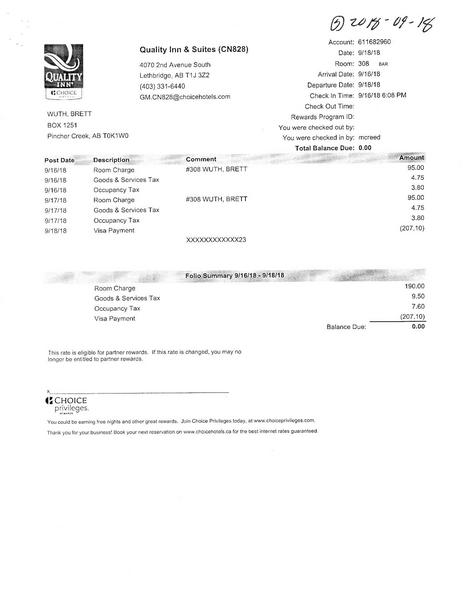 Image:Member:2018 Brett Wuth Casino Invoice with mileage rate.pdf