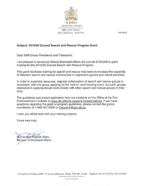 Image:2019-2020 Ground Search and Rescue Training Announcement Letter.pdf