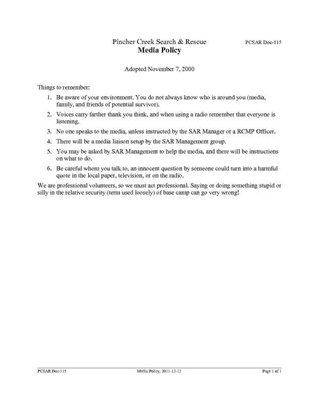 Image:PCSAR Doc-115 Media Policy.pdf
